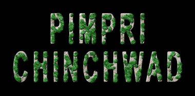 Pimpri Chinchwad Yeniden Orman ve Biyofili, Pimpri Chinchwad Yeşil Tipografi