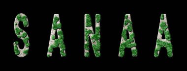 Sanaa Ormancılık ve Biyofilya, Sanaa Yeşil Tipografi