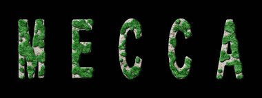 Mekke Yeniden Ormanlama ve Biyofili, Mekke Yeşil Tipografisi