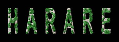 Harare Ormanlama ve Biyofili, Harare Yeşil Tipografisi