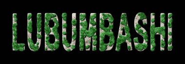 Lubumbashi Yeniden Ormanlanma ve Biyofilya, Lubumbashi Yeşil Tipografi