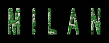 Milan Ormanlaşması ve Biyofili, Milan Yeşil Tipografi