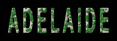 Adelaide Ormanlaşması ve Biyofili, Adelaide Yeşil Tipografisi