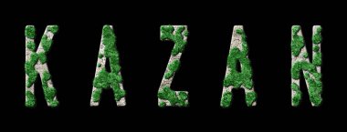 Kazan Ormanları ve Biyofili, Kazan Yeşil Tipografisi