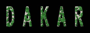 Dakar Ormanlaşması ve Biyofili, Dakar Yeşil Tipografi