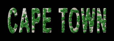 Cape Town Ormancılık ve Biyofili, Cape Town Yeşil Tipografi