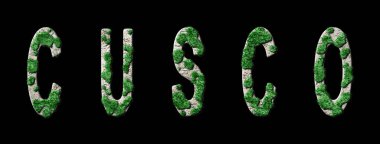 Cusco Ormancılık ve Biyofilya, Cusco Yeşil Tipografi