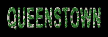 Queenstown Ormanını Yenileme ve Biyofili, Queenstown Green Typography