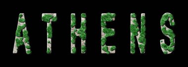 Atina Ormanlaşması ve Biyofili, Atina Yeşil Tipografi