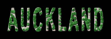 Auckland Yeniden Ormanlama ve Biyofilya, Auckland Yeşil Tipografisi