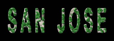 San Jose Ormancılık ve Biyofilya, San Jose Yeşil Tipografi
