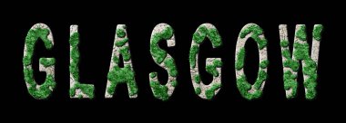 Glasgow Yeniden Ormanlama ve Biyofili, Glasgow Yeşil Tipografisi