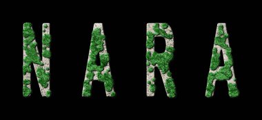 Nara Ormanlaşması ve Biyofili, Nara Yeşil Tipografi