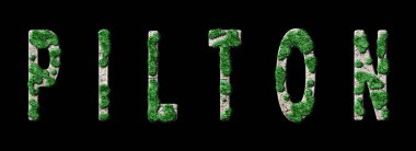 Pilton Ormancılık ve Biyofili, Pilton Yeşil Tipografi