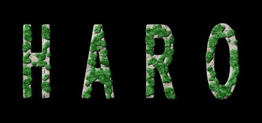 Haro Ormanlama ve Biyofili, Haro Yeşil Tipografisi