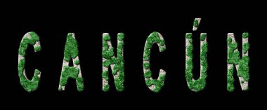 Cancun Ormancılık ve Biyofili, Cancun Yeşil Tipografisi