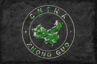 Çin Haritası Yeniden Ormanlama Yeşil Gündem, İklim Mesajı