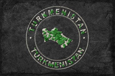 Türkmenistan 'ın Yeşil Gündem Yeniden Ormanlandırması Haritası, İklim Mesajı