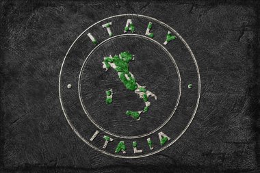 İtalya Haritası Yeniden Ormanlama Yeşil Gündem, İklim Mesajı