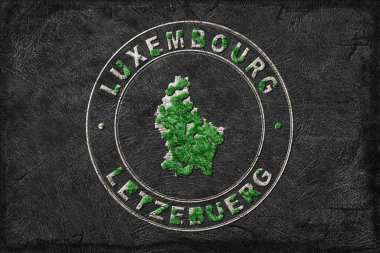 Lüksemburg 'un Yeşil Gündem Yeniden Ormanlandırması Haritası, İklim Mesajı