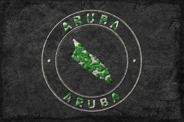 Aruba Yeniden Ormanlama Yeşil Gündem Haritası, İklim Mesajı