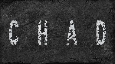 Çad Lityum Çıkarma, Modern Madencilik Konsepti, Grunge Arkaplan