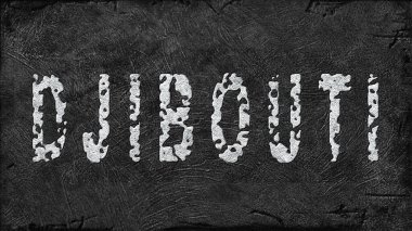 Cibuti Lityum Özeti, Modern Madencilik Konsepti, Grunge Arkaplan