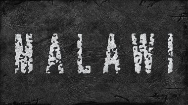 Malawi Lityum Çıkarma, Modern Madencilik Konsepti, Grunge Arkaplan