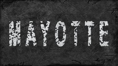 Mayotte Lityum Çekimi, Modern Madencilik Konsepti, Grunge Arkaplan