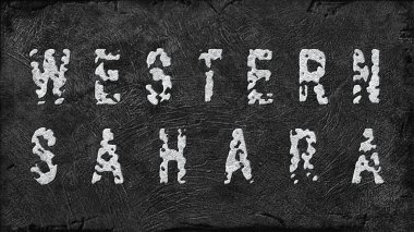 Batı Sahra Lityum Çıkarma, Modern Madencilik Konsepti, Grunge Arkaplan