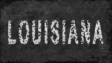 Louisiana Lityum Çıkarma, Modern Madencilik Konsepti, Grunge Arkaplan