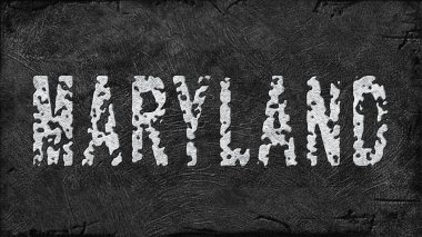 Maryland Lityum Çıkarma, Modern Madencilik Konsepti, Grunge Arkaplan