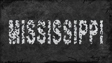 Mississippi Lityum Çıkarma, Modern Madencilik Konsepti, Grunge Arkaplan