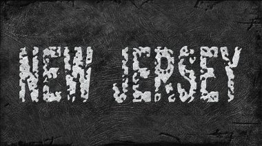 New Jersey Lityum Çıkarma, Modern Madencilik Konsepti, Grunge Arkaplan