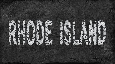 Rhode Island Lityum Çıkarma, Modern Madencilik Konsepti, Grunge Arkaplan