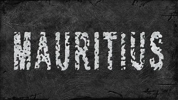 Mauritius Lityum Çıkarma, Modern Madencilik Konsepti, Grunge Arkaplan