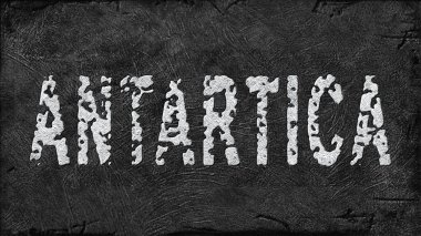 Antarktika Lityum Çıkarması, Modern Madencilik Konsepti, Grunge Arkaplan