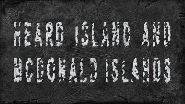 Heard Island ve McDonald Adaları Lityum Çıkarma, Modern Madencilik Konsepti, Grunge Arkaplan