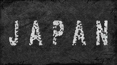 Japon Lityum Çıkarması, Modern Madencilik Konsepti, Grunge Arkaplan