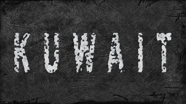 Kuveyt Lityum Çıkarması, Modern Madencilik Konsepti, Grunge Arkaplan