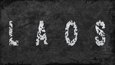 Laos Lityum Çıkarma, Modern Madencilik Konsepti, Grunge Arkaplan