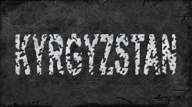 Kırgızistan Lityum Çıkarması, Modern Madencilik Konsepti, Grunge Arkaplan