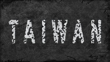 Tayvan Lityum Çıkarması, Modern Madencilik Konsepti, Grunge Arkaplan