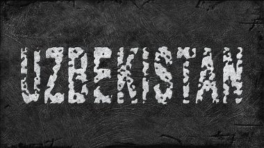 Özbekistan Lityum Çıkarması, Modern Madencilik Konsepti, Grunge Arkaplan