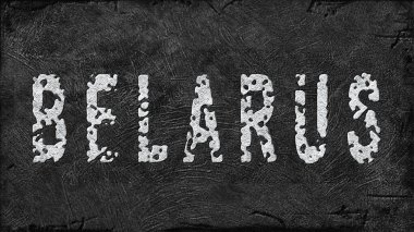 Belarus Lityum Çıkarma, Modern Madencilik Konsepti, Grunge Arkaplan