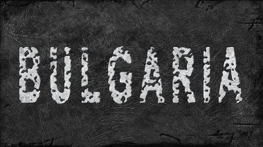 Bulgaristan Lityum Çıkarma, Modern Madencilik Konsepti, Grunge Arkaplan