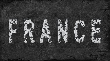 Fransa Lityum Çıkarma, Modern Madencilik Konsepti, Grunge Arkaplan