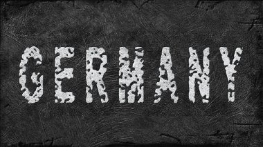 Almanya Lityum Çıkarma, Modern Madencilik Konsepti, Grunge Arkaplan