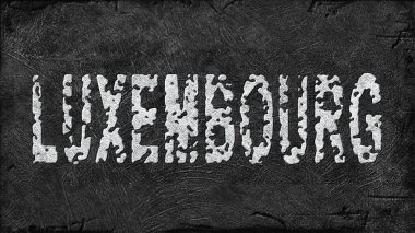 Lüksemburg Lityum Çıkarması, Modern Madencilik Konsepti, Grunge Arkaplan