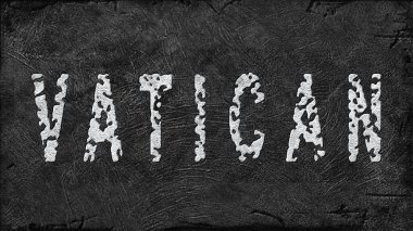Vatikan Lityum Çıkarması, Modern Madencilik Konsepti, Grunge Arkaplan